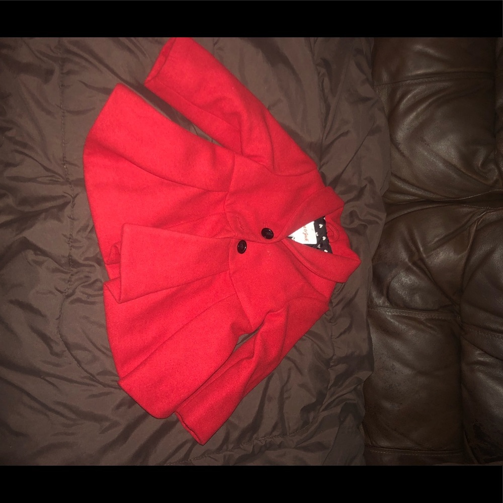 Baby girl peat coat